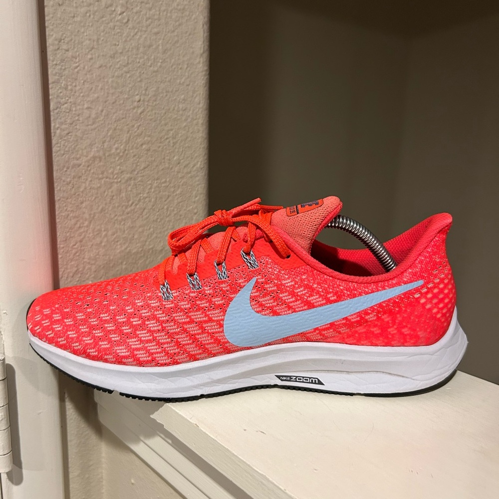 Nike Air Zoom Pegasus 35 Bright Crimson 942851-600 Athletic Men's Shoes Sz 10 - Picture 6 of 9